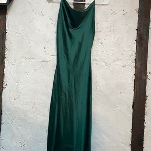 PRINCESS POLLY SATIN MAXI DRESS